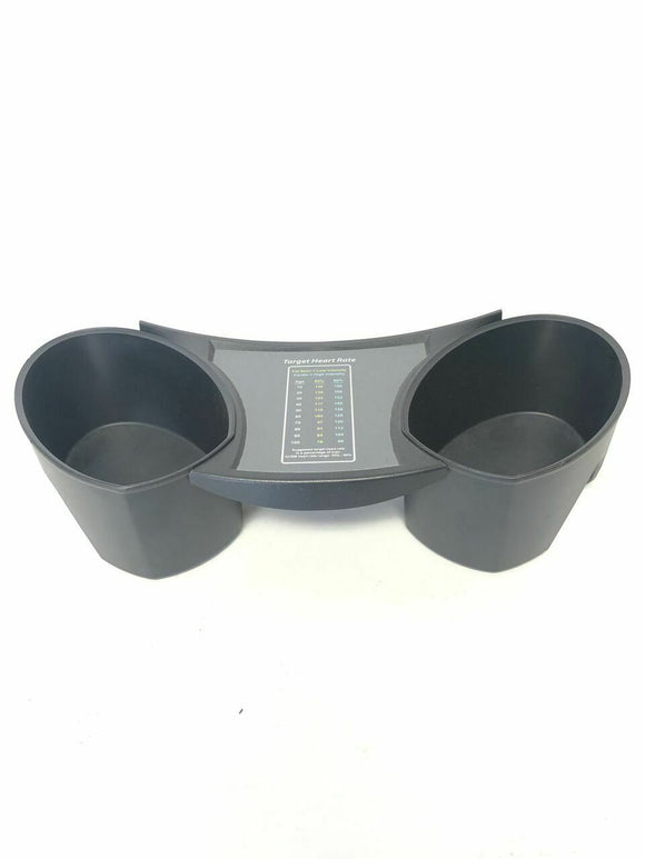 Life Fitness X1 X3 X3.0 Elliptical Cup Holder Tray Assembly REX21CV - fitnesspartsrepair