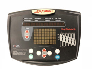 Life Fitness X5i x3i X5 Elliptical Upper Display Console Panel 0102 SN Only 7pin - fitnesspartsrepair