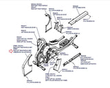 Life Fitness X8 Elliptical Left Rear Shroud Assembly MFR-8234501 8765501 - hydrafitnessparts