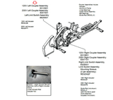 Life Fitness X8-XX00-0103 X7-XX00-0103 Elliptical Left Coupler Motor 8310901 - hydrafitnessparts