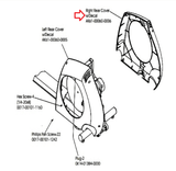 Life Fitness X9 X9i CXE Elliptical Right Rear Cover with Decal AK61-00060-0006 - hydrafitnessparts