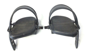 Life Gear Mini Recumbent Bike Foot Pedal Pair with Strip 1/2" LG-HIPSWS12In - hydrafitnessparts