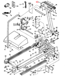 Life Styler 5.0 MPH 831.297011 Treadmill Display Console Panel 107375 - hydrafitnessparts