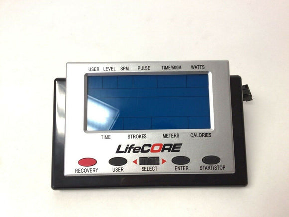 Lifecore R100 Rower Display Console Assembly r100-comp - fitnesspartsrepair