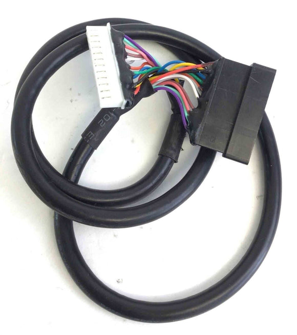 Lifecore VST-V4 Elliptical Upper Wire Harness Male Female White Black Cable - hydrafitnessparts