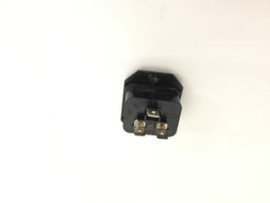 LifeFitness TR-9500 Treadmill Power Entry Plug In Inlet Socket LSTE18 - fitnesspartsrepair