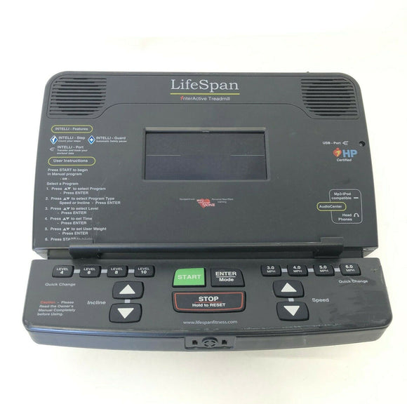 LifeSpan - TR1200i Treadmill Display Console Assembly 404120201002310 - fitnesspartsrepair