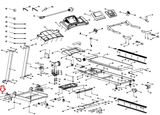LifeSpan TR800 - AE10 TR4000i Treadmill Left Base Cover 311TB320003 - fitnesspartsrepair