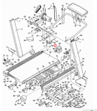 Lifestyler Proform Image Weslo Treadmill Power Supply Board MFR-118053 122215 - hydrafitnessparts