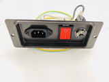 Livestrong AFG Treadmill Power Entry Plate Switch Breaker Inlet 099613 - fitnesspartsrepair