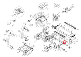 Livestrong LS10.0T LS9.9T TM406 TM406B TM380 Treadmill Left Side Rail 1000112593 - hydrafitnessparts