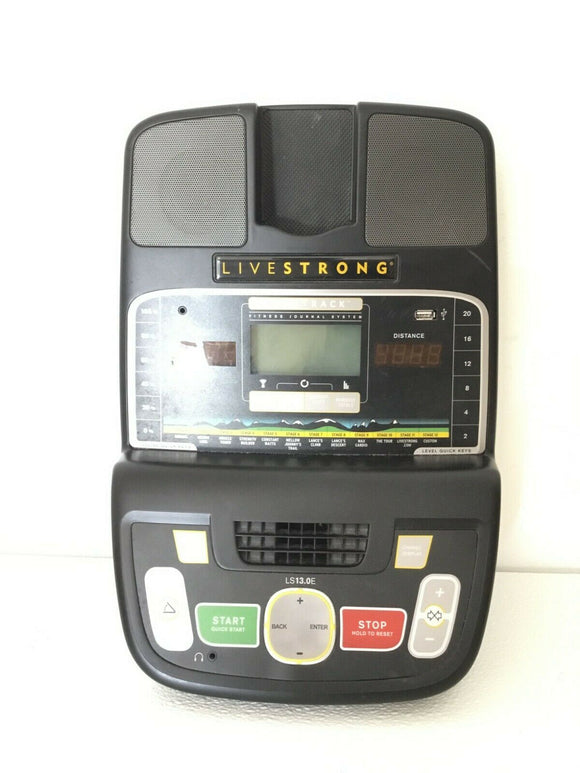 Livestrong LS13.0E EP544 Traditional 2011 Elliptical Display Console Panel - fitnesspartsrepair