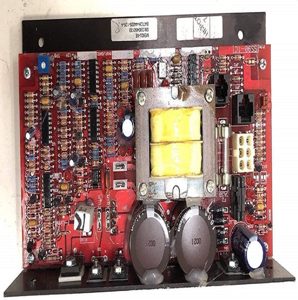 Lower Control Board Motor Controller me62j-1X or ME62J-1E Works with Vision Fitness Treadmill t7200 t8400HRC Red - fitnesspartsrepair