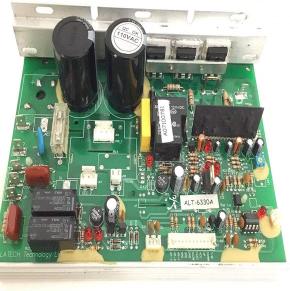 Lower Controller Control Board ALT-6330A LpCA Works with Sole Fitness F63 F 63 65 80 85 S77 Treadmill - fitnesspartsrepair