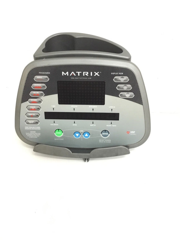 Matrix Fitness E5x R5x U5x Upright Bike Display Console Assembly 014231-BB - fitnesspartsrepair