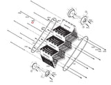 Matrix Fitness Stepper Clamp E-Shaped 005373-00 - hydrafitnessparts