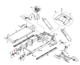 Matrix Fitness T1x T1xe T3x T3xe Treadmill Left Rear Roller Bracket 0000089043 - hydrafitnessparts