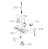 Matrix Horizon Vision Fitness Treadmill TV Coax Adaptor Female 065248-A - hydrafitnessparts