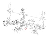 Merit Elliptical Magnetic Resistance Eddy Brake Flywheel Pulley 056538-BX - hydrafitnessparts
