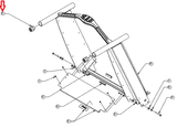 Nautilus Commercial Nautilus Residential Treadmill Handlebar End Cap SM41158 - fitnesspartsrepair