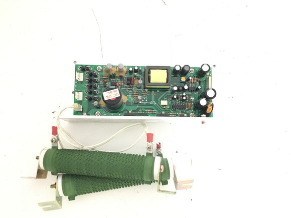 Nautilus Elliptical NE3000 Lower Motor Control Board W/ Resistor Load - fitnesspartsrepair