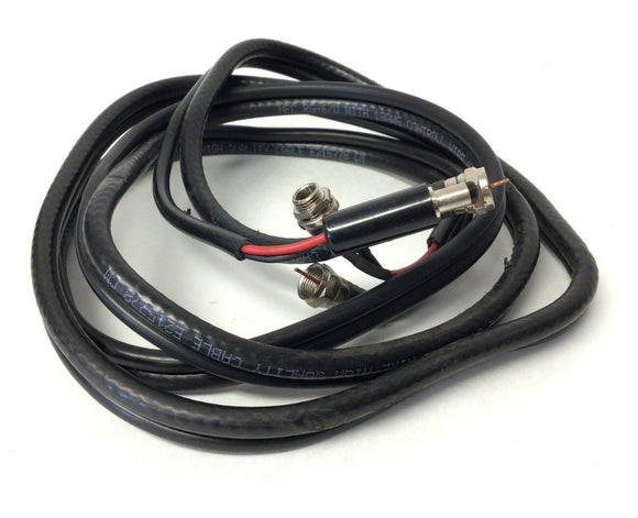Nautilus Residential R916 Commercial Bike Audio Video Coaxial AV Cable E215778 - fitnesspartsrepair
