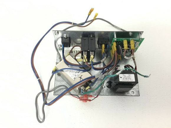 Nautilus T9.14 Commercial Treadmill Switch Plate Populated Power Entry - fitnesspartsrepair