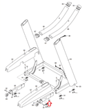 Nordictrack 1750 2150 2450 C1550 T20.5 Treadmill Right Base Leg 335445 - fitnesspartsrepair