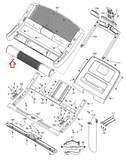 Nordictrack 1750 2150 2450 Treadmill Fan Assembly 335876 or 282411 - fitnesspartsrepair