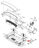 NordicTrack 1750 5800 7800 2450 2950 3760 Treadmill Belly Pan Cover 395006 - fitnesspartsrepair