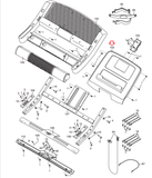 Nordictrack 1750 Treadmill Display Console Assembly MFR-ETNT14010 306075 - hydrafitnessparts