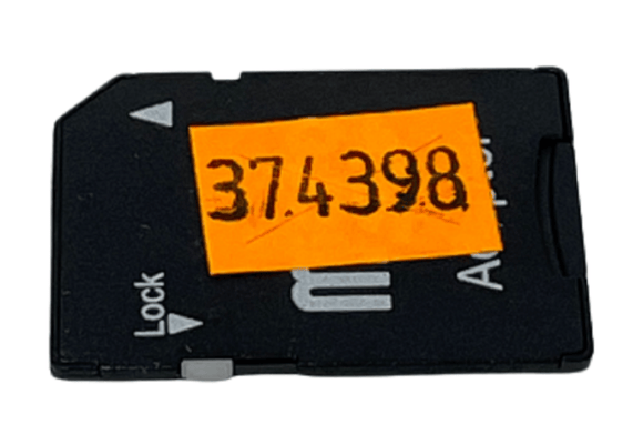 NordicTrack 2450 Treadmill Console Reprogramming Micro SD Card 374398 - hydrafitnessparts