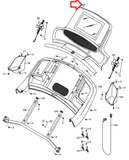 NordicTrack 2450 Treadmill Display Console Assembly 425636 - hydrafitnessparts