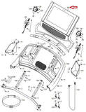 NordicTrack 2950 Commercial Treadmill Display Console 394936 ETNT19117V1 401213 - fitnesspartsrepair