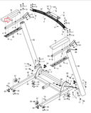 NordicTrack 505 CST PFTL594200 PFTL594201 PFTL59420 Treadmill Handrail 422497 - hydrafitnessparts