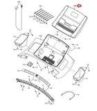 Nordictrack 8500 Pro Treadmill Display Console Panel ETNT11909 290109 - fitnesspartsrepair