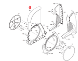 NordicTrack 990 Pro E 12.0 Elliptical Access Cover 286884 or 286254 - fitnesspartsrepair