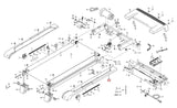 NordicTrack A2050 C2150 C2200 Treadmill Right Foot Rail 239465 & 227240 - hydrafitnessparts