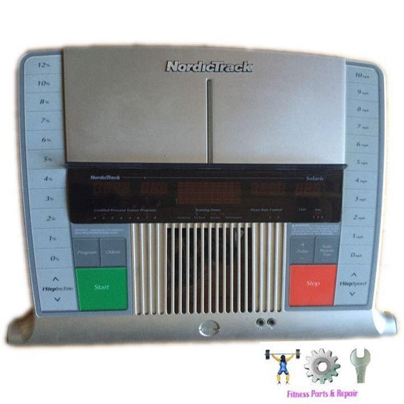 Nordictrack a2100 Treadmill Upper Display Panel Console Upper Board et29587 - fitnesspartsrepair