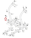 NordicTrack A2250 C2255 C2300 Treadmill Safety Adjustment Latch Pin 247309 - fitnesspartsrepair