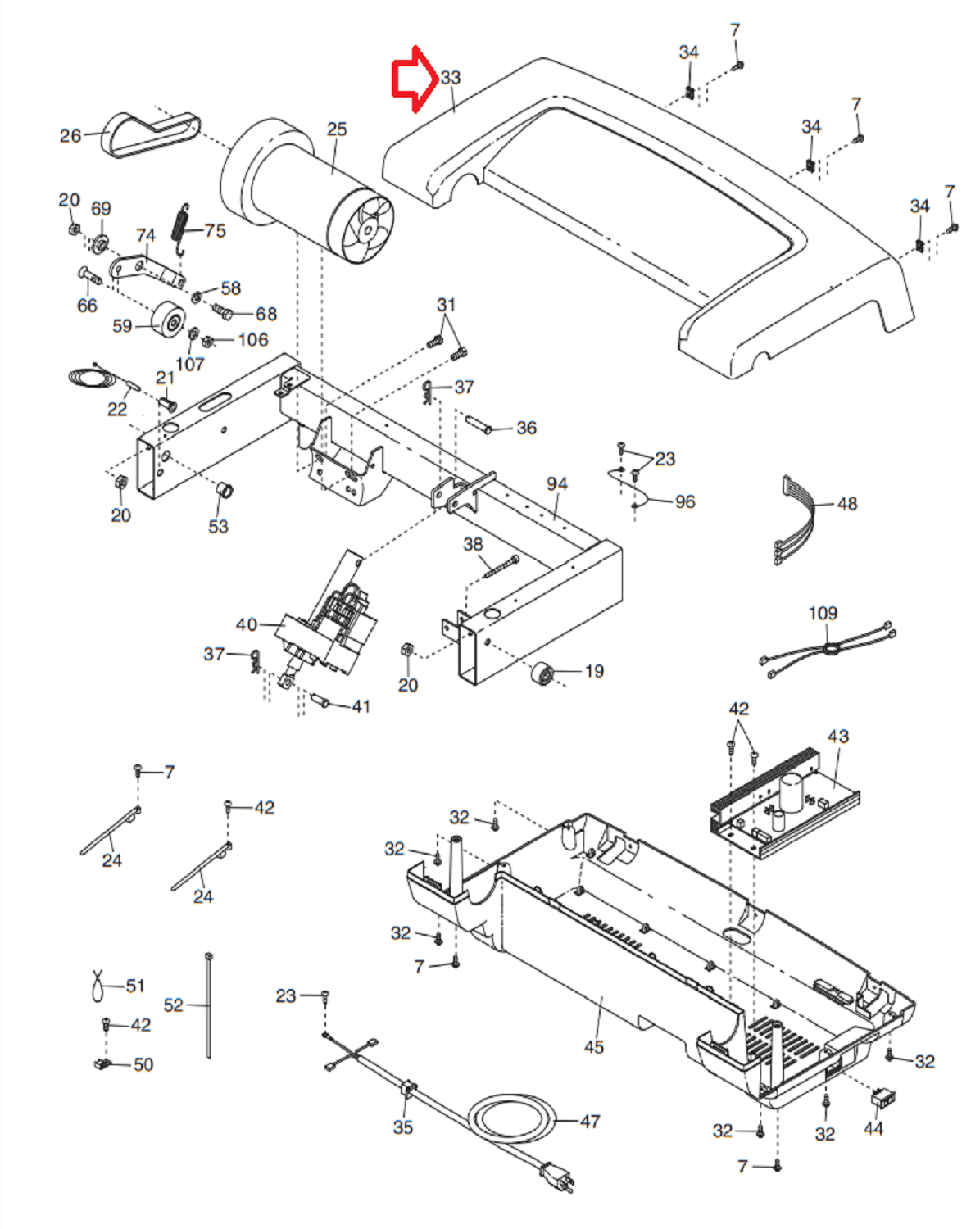 Nordictrack c2255 parts new arrivals