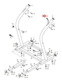 NordicTrack A2250 C2255 Treadmill Upright Wire Harness 248526 - hydrafitnessparts