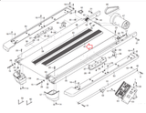 NordicTrack A2550 Pro Treadmill Right Foot Rail Cover MFR-284191 285225 - hydrafitnessparts