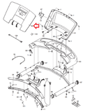 NordicTrack A2550 Treadmill Display Console Assembly MFR-ETSN99917 or 263717 - hydrafitnessparts