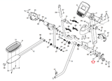 Nordictrack A.C.T. Elliptical Adjustment Arm 322513 - hydrafitnessparts