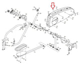 NordicTrack A.C.T. Pro Elliptical Left Outer Shield 289191 - fitnesspartsrepair