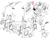 Nordictrack A.C.T.COMMERCIAL Elliptical Display Console Assembly 365474 - fitnesspartsrepair