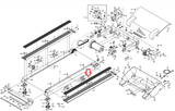 NordicTrack Apex 4100 4100i 5100 6100 6100i Teton Treadmill Belt Guide 172817 - hydrafitnessparts