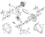 Nordictrack AudioStrider 600 Elliptical Left or Right Crank Disc 23665 or 247270 - fitnesspartsrepair