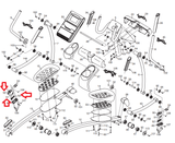 NordicTrack AudioStrider 990 Pro E12.0 E5vi E7.0 Elliptical Latch Set 291704 - fitnesspartsrepair